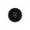 Waqt Hi Kharab reverse wall clock bold counter clockwise design by Umdah Crafts Pakistan