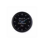 Waqt Hi Kharab reverse wall clock bold counter clockwise design by Umdah Crafts Pakistan