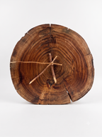Timber Reverse Orbit Handcrafted Reverse Wooden Clock