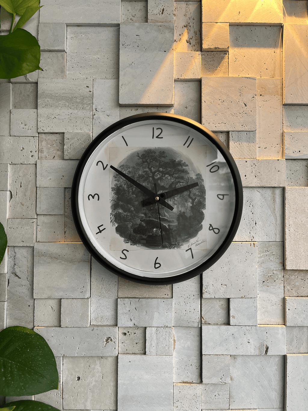Enchanted Etching Reverse Clock