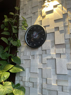 Mystic Forest reverse wall clock mounted in home interior Pakistan